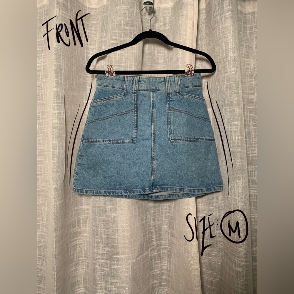 100% Cotton BDG Denim Skirt